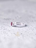 Ruby Ring – 925 Sterling Silver - Image 3