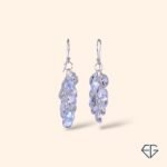 Moonstone Cascade Handcrafted Silver Earrings