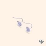 Moonstone Handcrafted Silver Earrings - Image 3
