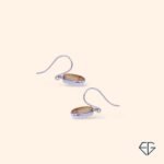 Golden Citrine Handcrafted Silver Earrings - Image 2